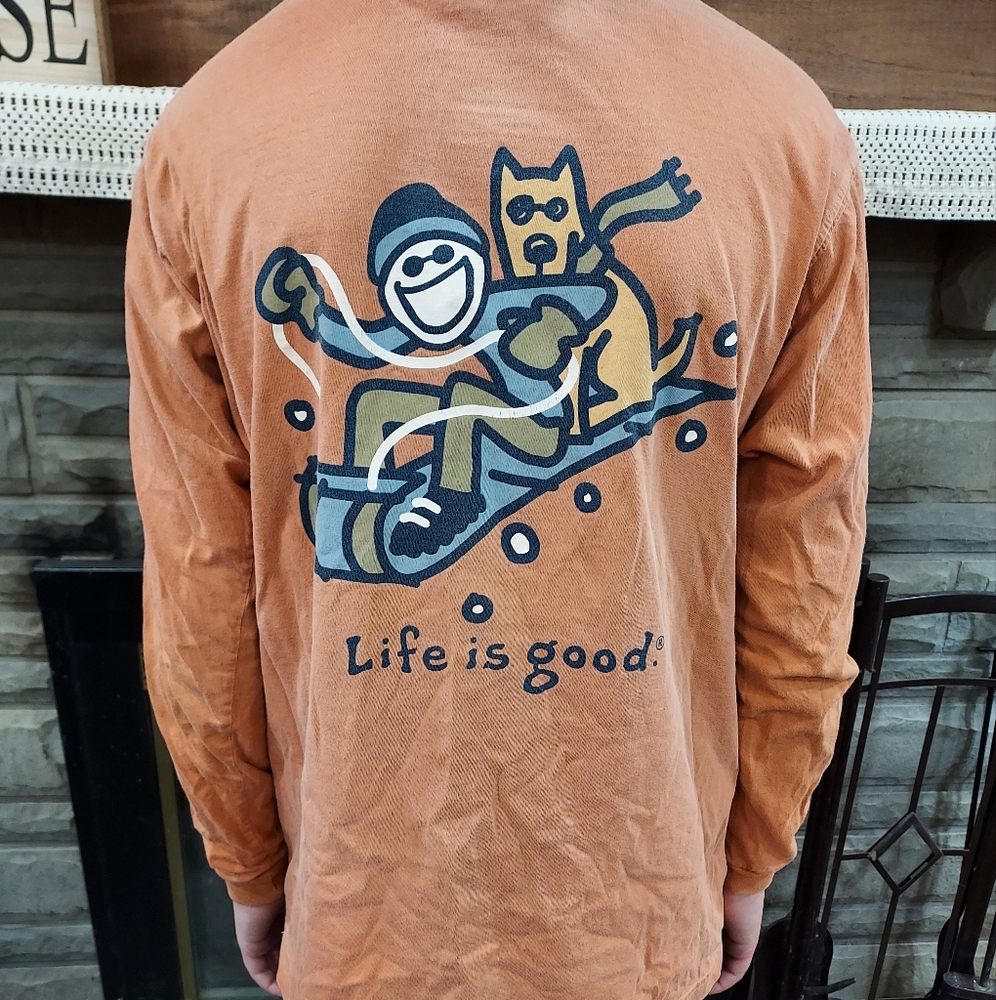 Life is Good Long Sleeve Tee
